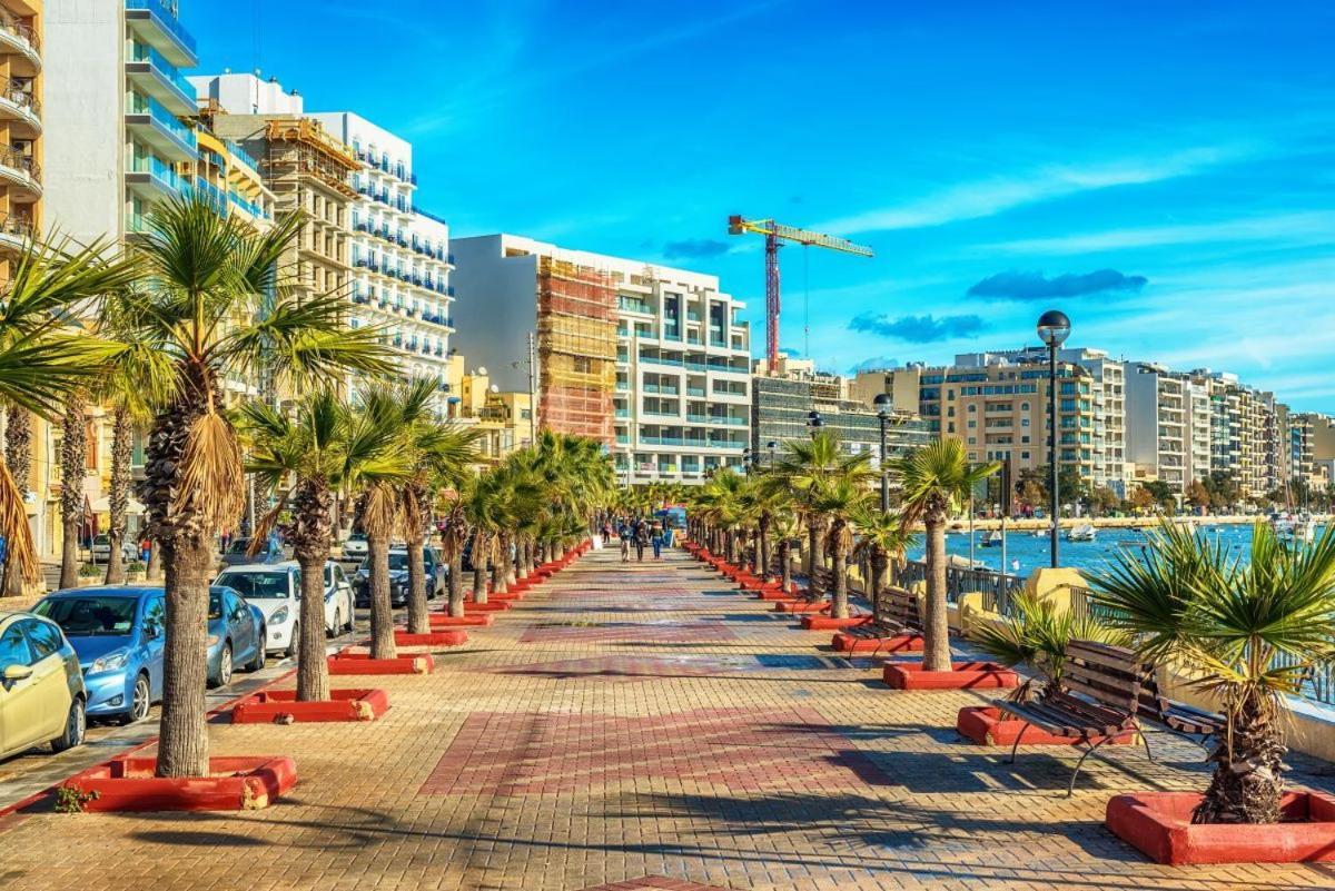 Cosy Seaside Apt, 200M From The Seafront Gzira Exterior foto