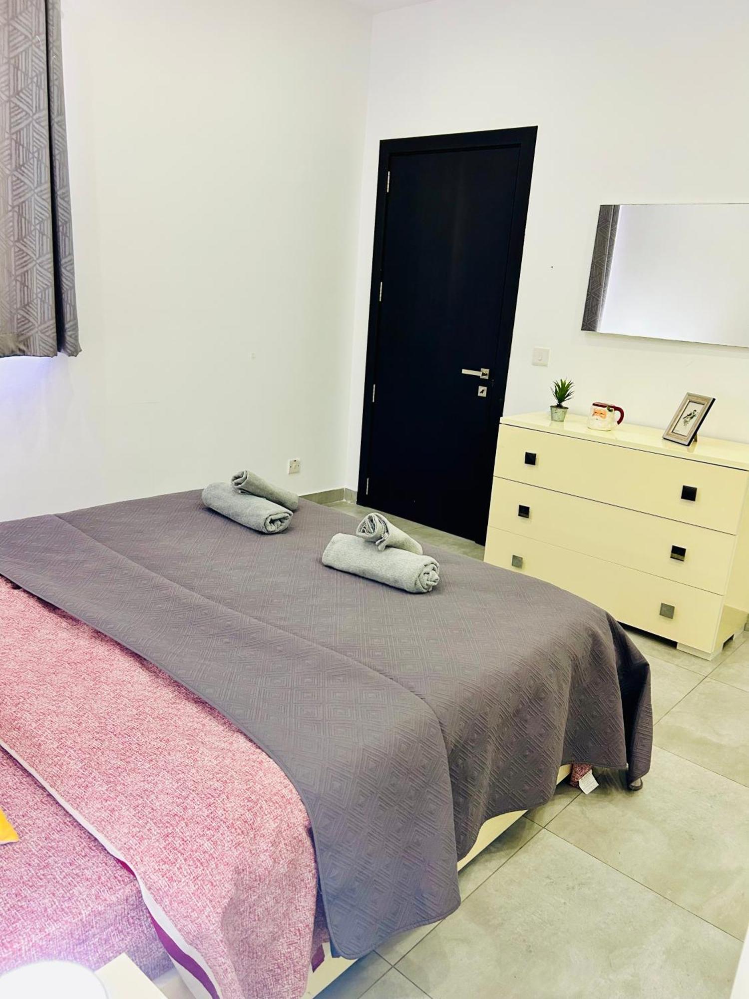Cosy Seaside Apt, 200M From The Seafront Gzira Exterior foto